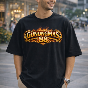 Kaos Gunungmas88 Urban Black Bahan Adem